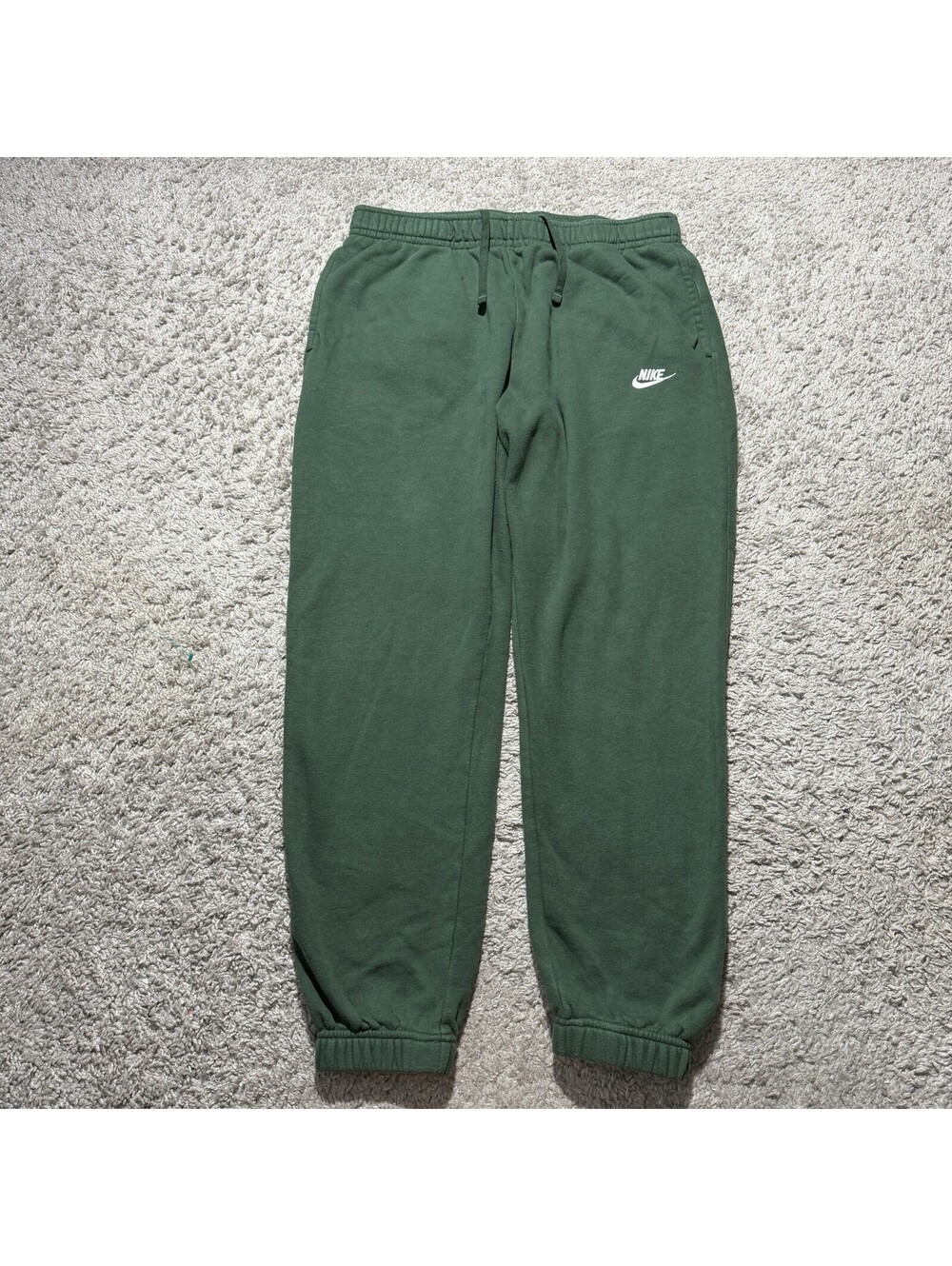 Nike Sportswear Club Fleece Joggers Sweatpants Forest Green Men’s Size XL